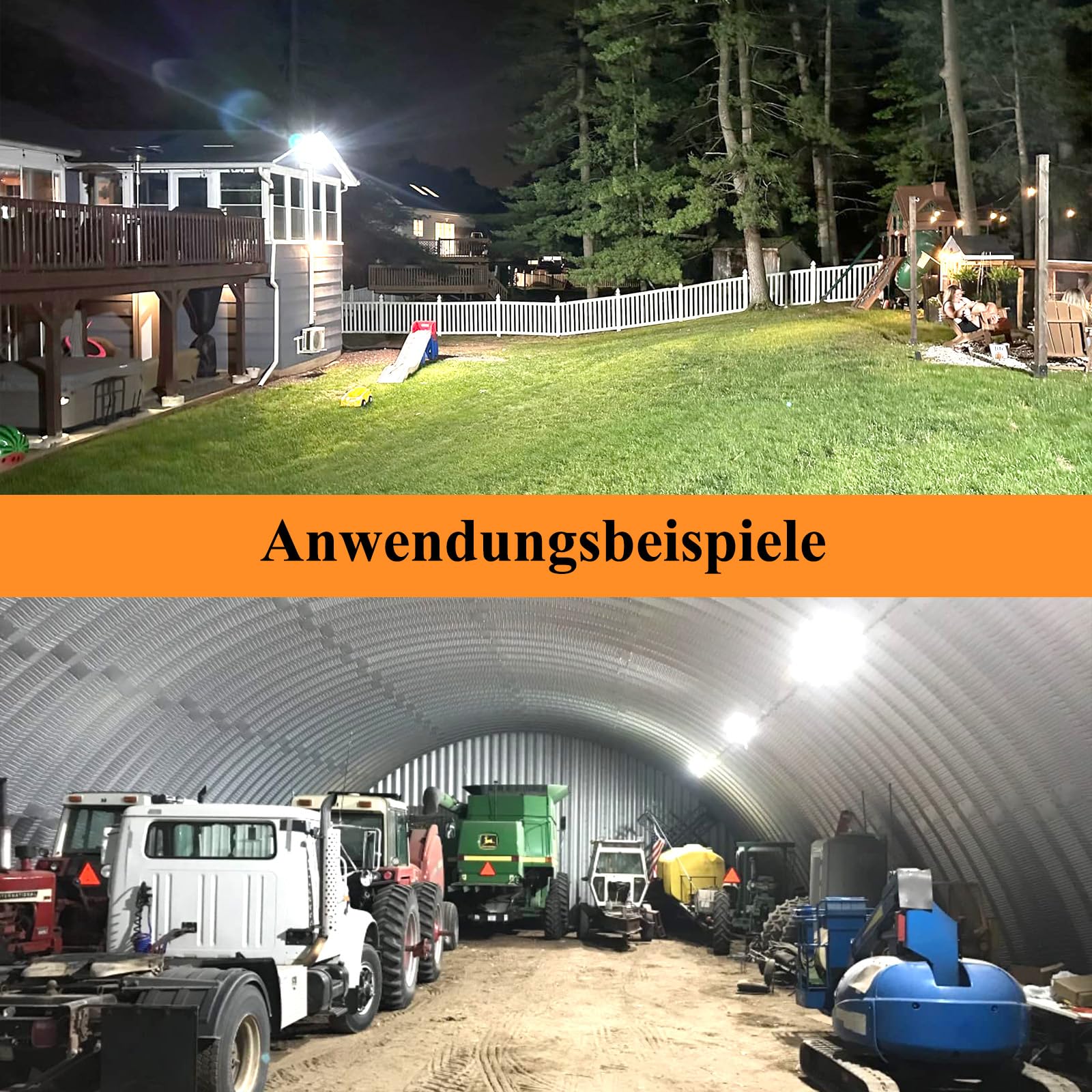 Reflektor zewnętrzny 100 W LED z wtyczką, super jasny reflektor 14000 lm, 6500 K, zimna biel, IP67, wodoszczelny reflektor LED 230 V, reflektor do ogrodu, garażu, wjazdu, podwórka, drzwi i