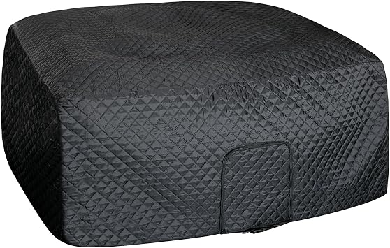 72x27 Square Insulated Inflatable Hot Tub Thermal Cover with Zipper