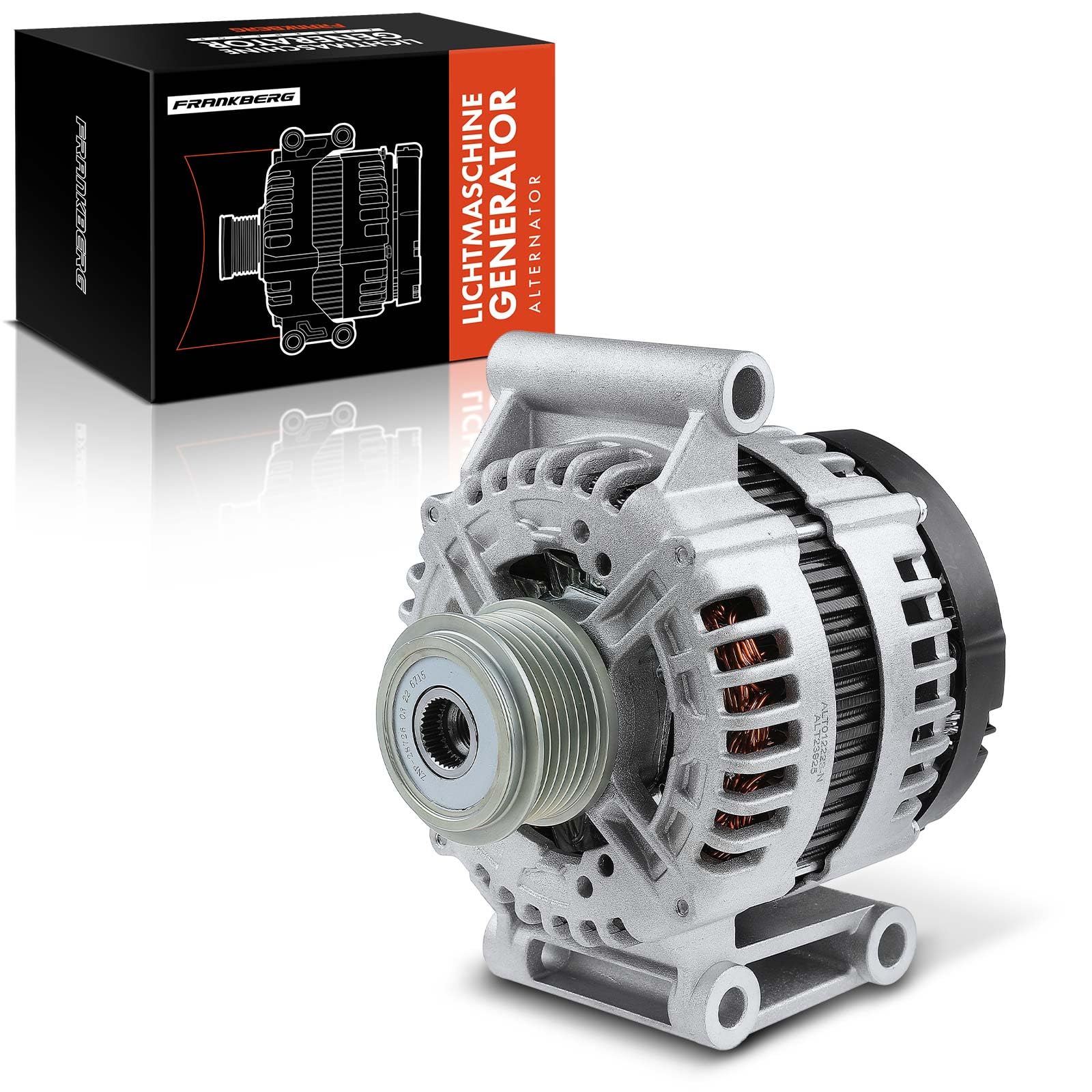 Frankberg Lichtmaschine Generator Kompatibel mit Jumper 2006 Ducato 250 2006-2010 Transit FB FC FD FS FZ 2006-2011 Boxer 2006-2011 Replace# 9676143580