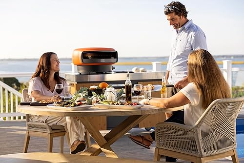 Miniatura 6 de Everdure Kiln r Series - Horno de pizza a gas de 2 quemadores  Pizza de calidad de restaurante de 16 pulgadas en menos de 2 minutos  Patio trasero,