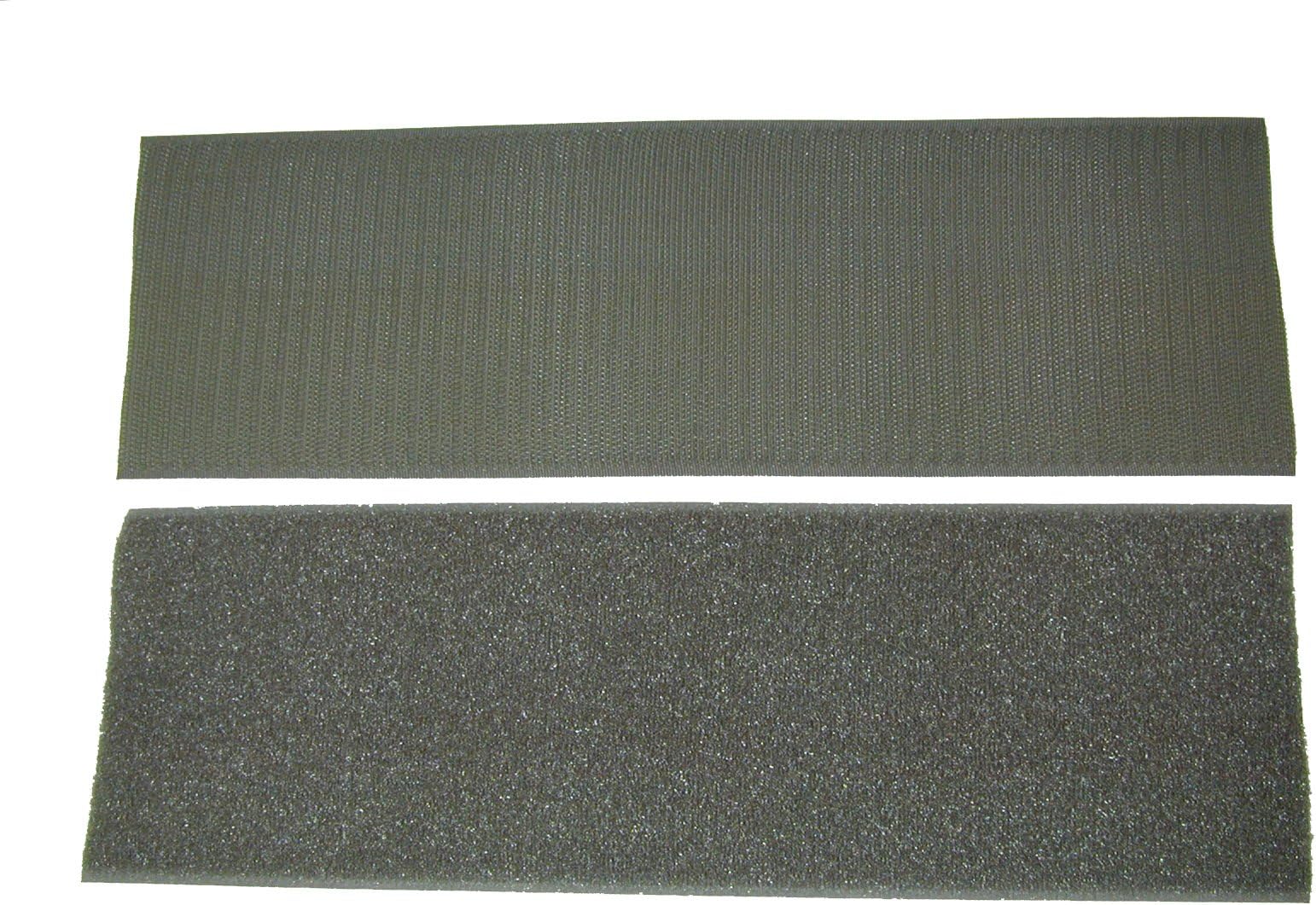 4" Foliage Green Sew On Hook and Loop - 12" of Hook 12" of Loop Per Package