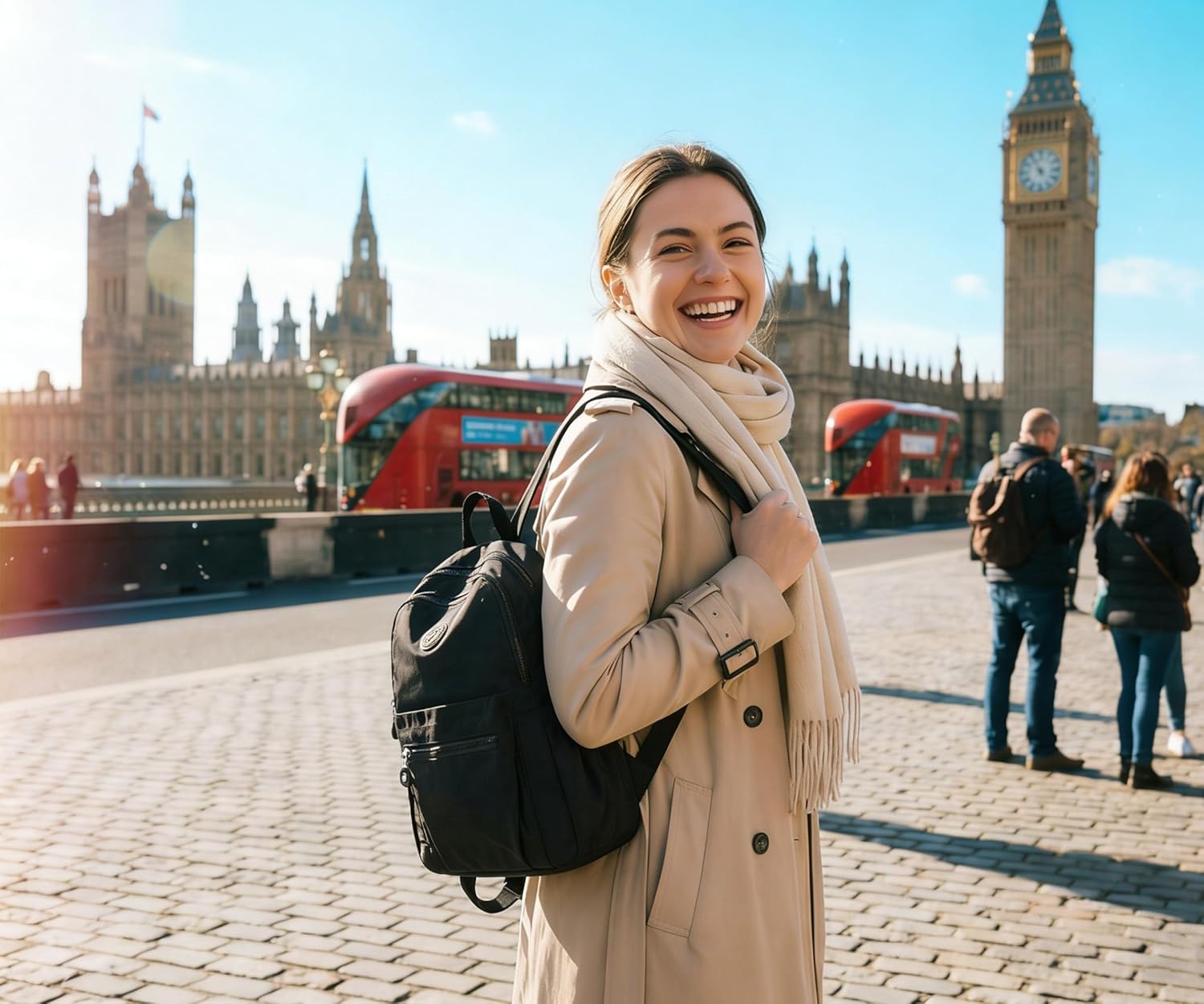 Mini Backpack Purse for Women,Small Nylon backpacks for Ladies Backpacks Women Anti Theft Travel Bag (Black) - Image 7