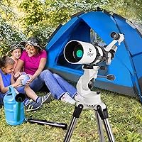 Vista 5 de Gskyer Telescopio, telescopios para adultos, telescopio refractor astronómico AZ de 80 mm para niños, astronomía para adultos, alcance de tecnología