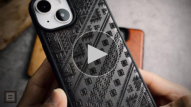 Carved iPhone 16 Pro Max スタビライズドウッド ケース Carved iPhone 16 Pro Max スタビライズドウッド ケース iPhone