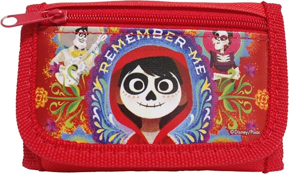 Amazon.com: Disney Pixar Coco Kids Tri-Fold Wallet- Remember Me : Ropa,  Zapatos y Joyería