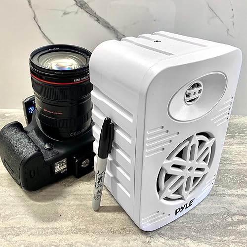 Miniatura 8 de PyleUSA - Par de altavoces Bluetooth para interiores y exteriores, 300 W, doble impermeable, 4 pulgadas, sistema de altavoces de rango completo de 2