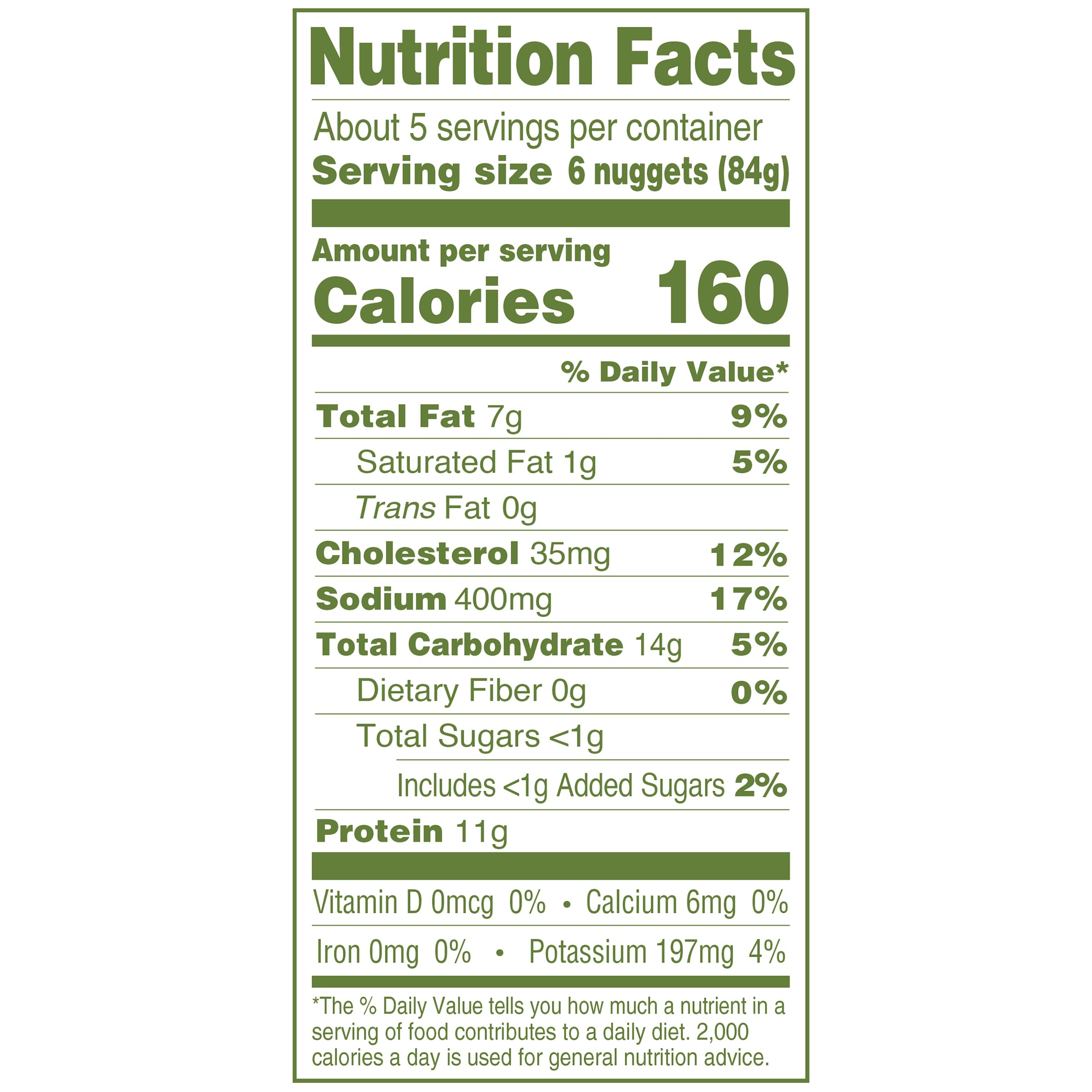 Applegate Natural Gluten-Free Chicken Nuggets Family Size 16oz Frozen — view 7