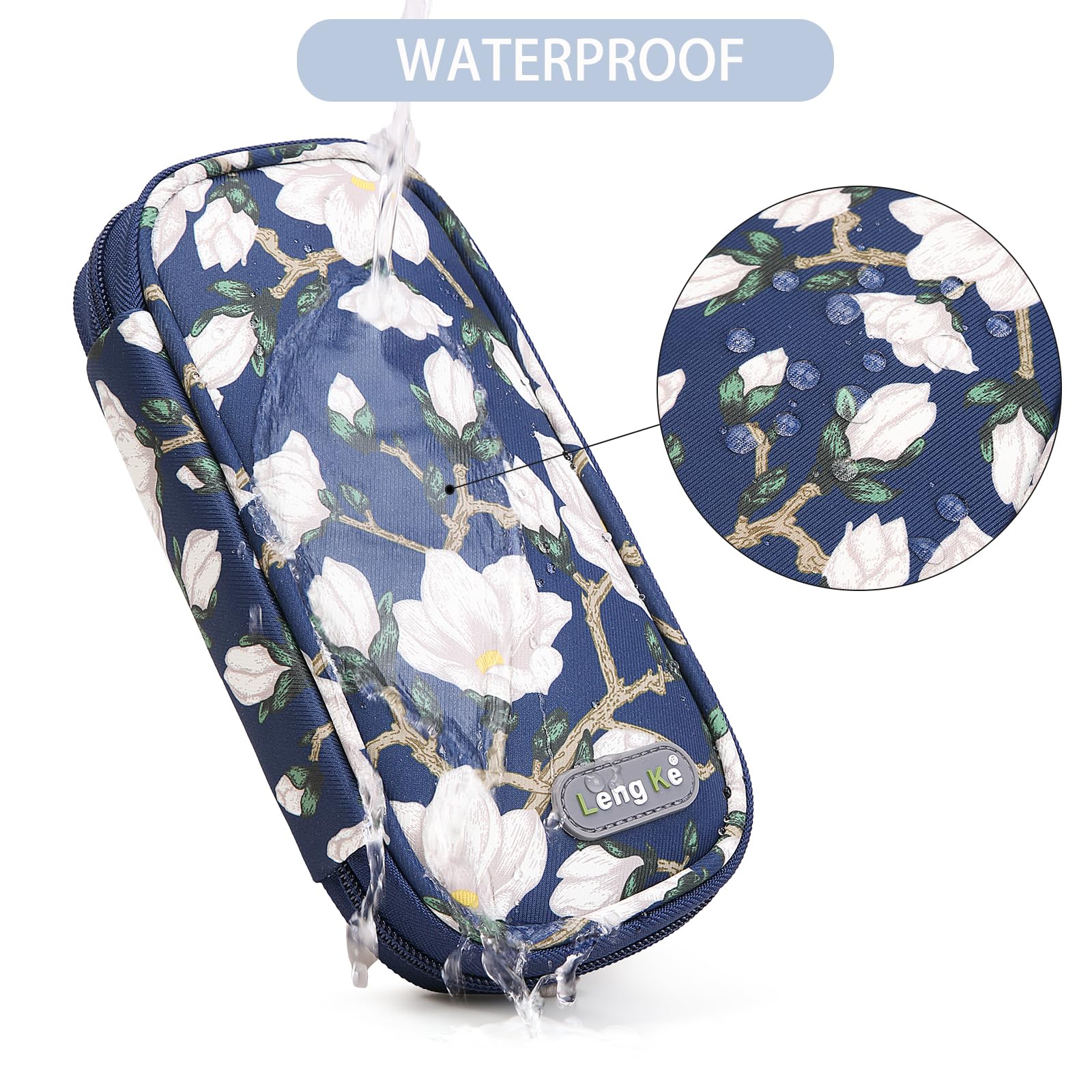 BOMKEE Insulin Cooler Travel Case for Diabetic Insulin Cooling Case Travel Insulin Pen Case Cooler Insulin Bag Carrying Organizer with 2 Ice Pack - Image 4