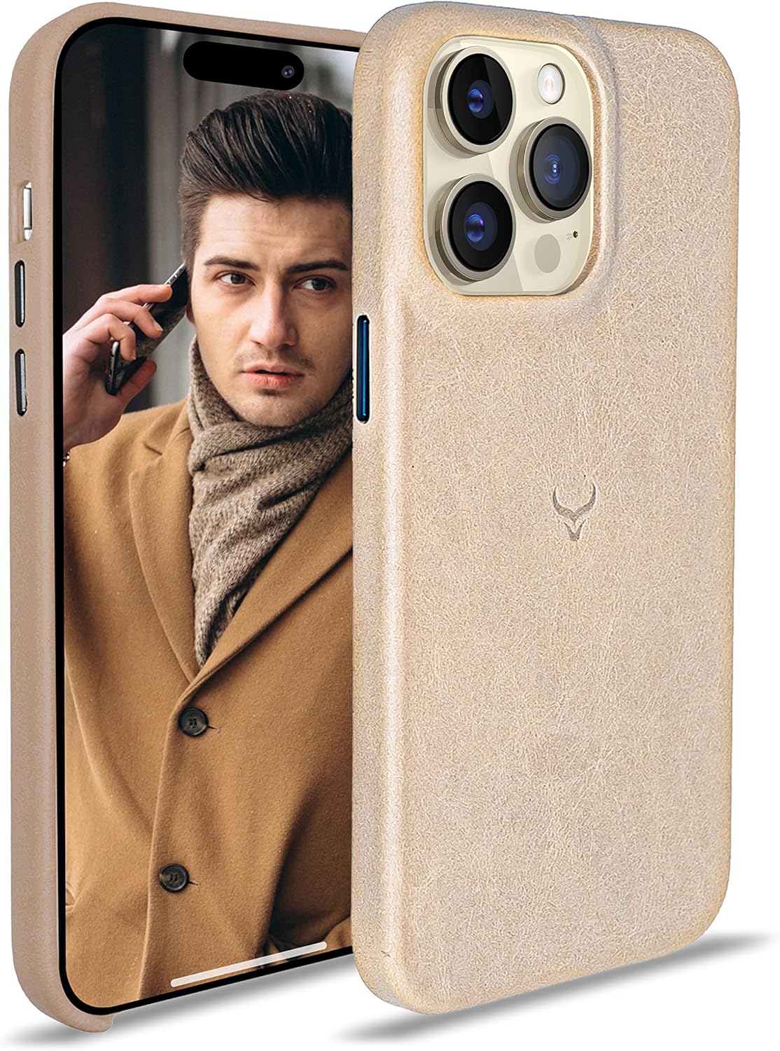 Cretanbull Genuine Leather iPhone 14 Pro Max Case