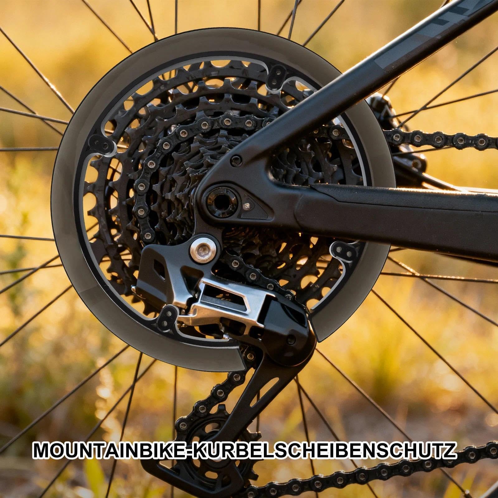 Kettenschutz Fahrrad Kettenradabdeckung 42 44 Zähne Kettenschutzring