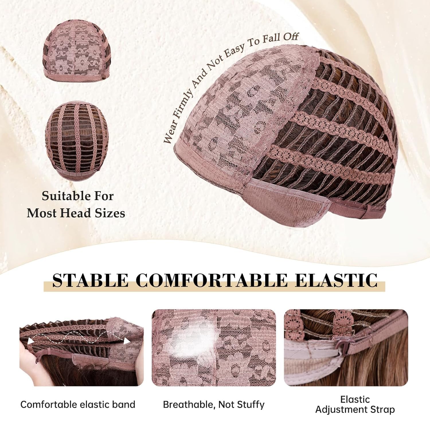 Ash Blonde Wavy Wigs Human Hair for Women, Lace Front Shoulder-Length Bob, Natural-Looking, Heat-Resistant, Lightweight, Ideal for Daily Wear (Ash Brown, 20 Inch)