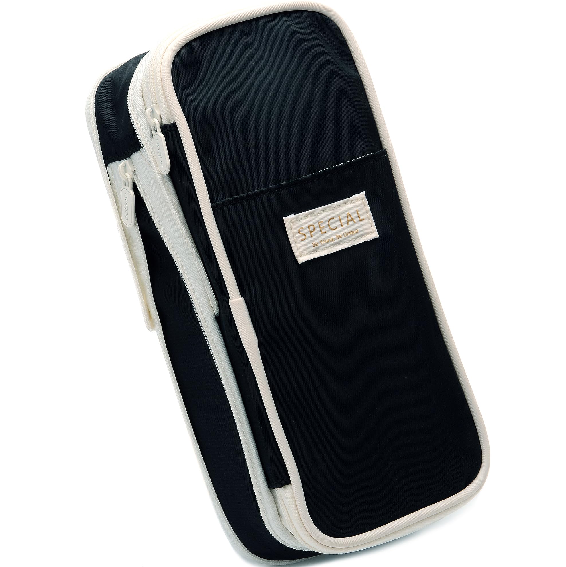 BenPo bar LAGR Pencil Case Big Pencil Pouch (Black)