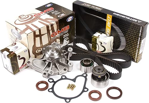 Evergreen TBK228MWP - Kit de correa dentada GMB compatible con 93-03 Mazda 626 2.0L DOHC FS