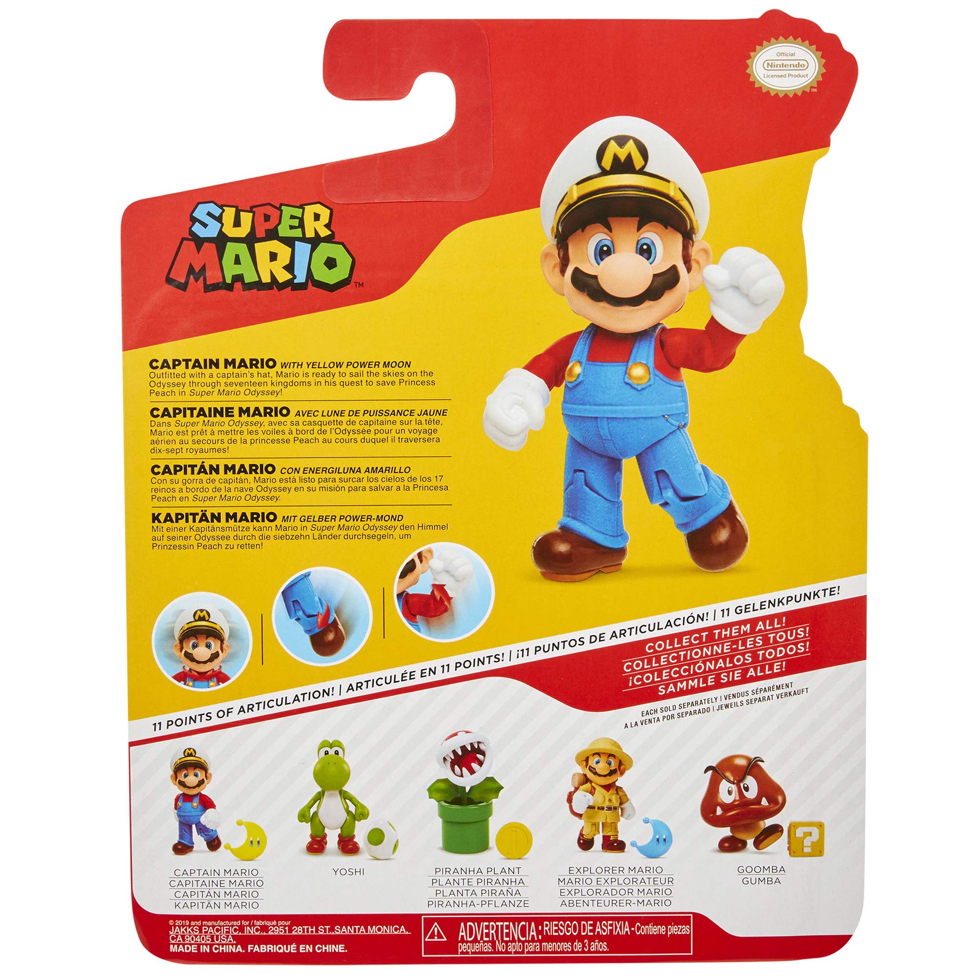 SUPER MARIO Nintendo Captain Mario 4 