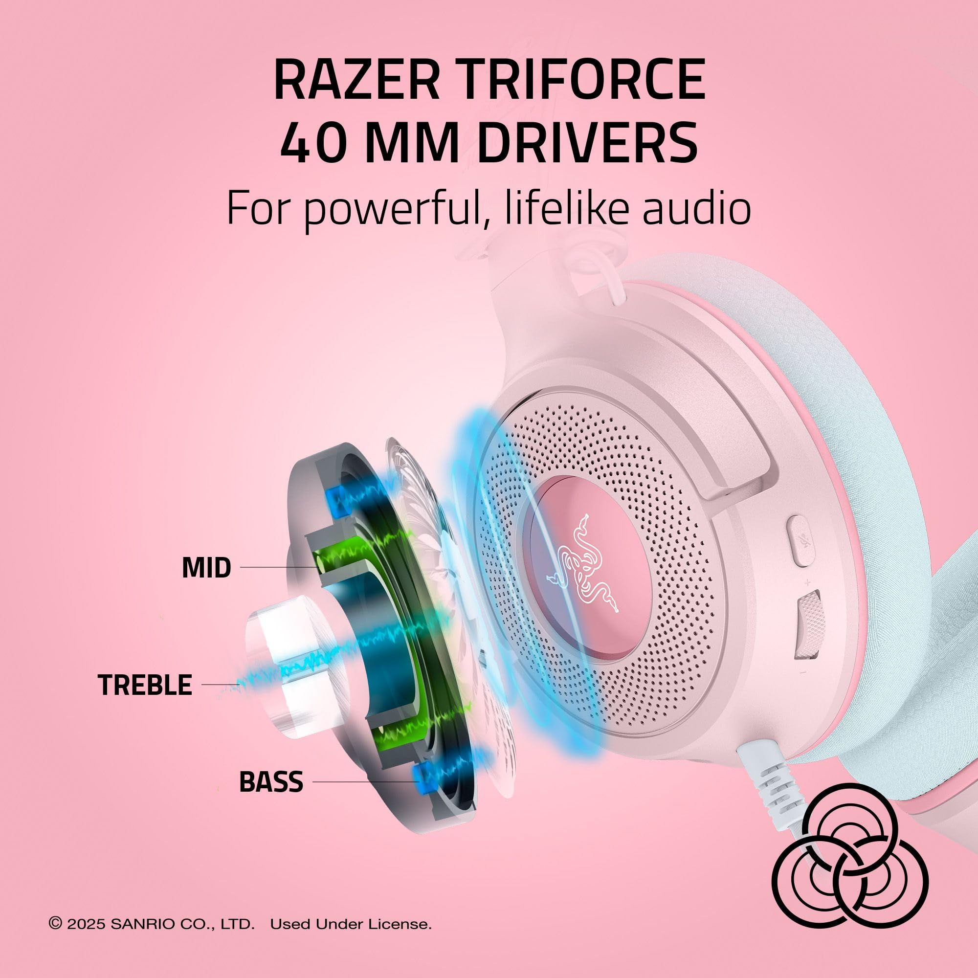Amazon.co.jp: Razer Kraken V4 X 有線USB-C & Type A ゲーミング