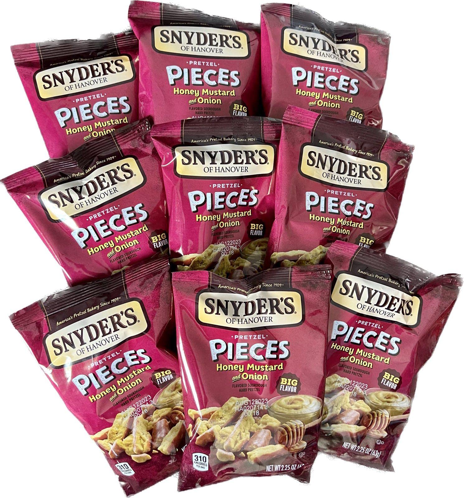 Snyder's of HanoverHoney Mustard & Onion Pieces 2.25oz (9 Ct)