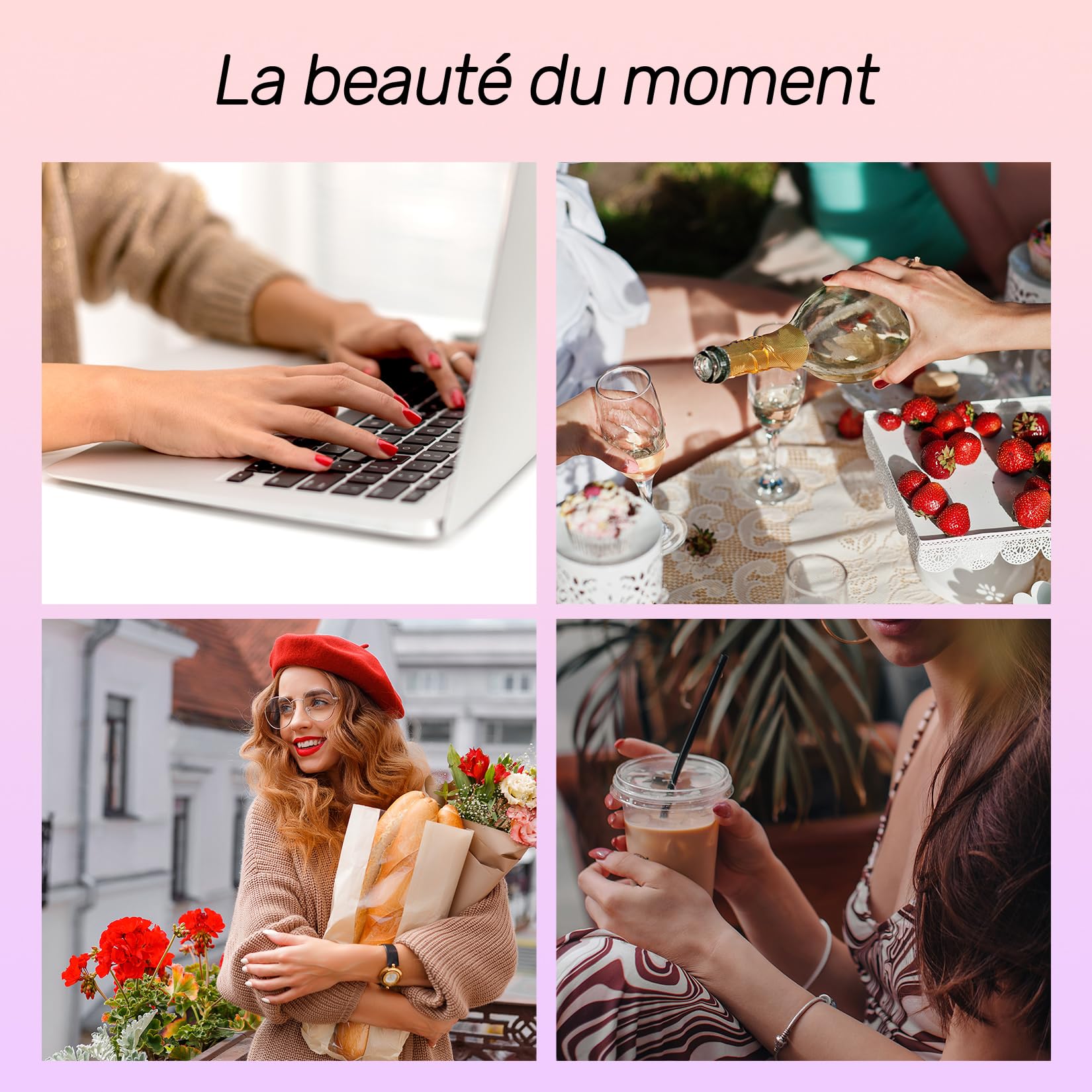 VANREESA Kit Vernis Semi Permanent Complet, Kit Ongles Semi Permanent 15 Couleurs avec Lampe à Ongles 36W U V Kit de Démarrage Outils de Base pour la Manucure Cadeau pour Les Femmes