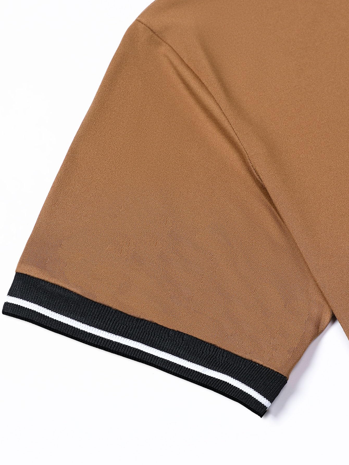 Conjunto de 2 piezas de polo corto con estampado de letras de París para hombre, casual, vacaciones, playa, deportes, atleleeved — view 5