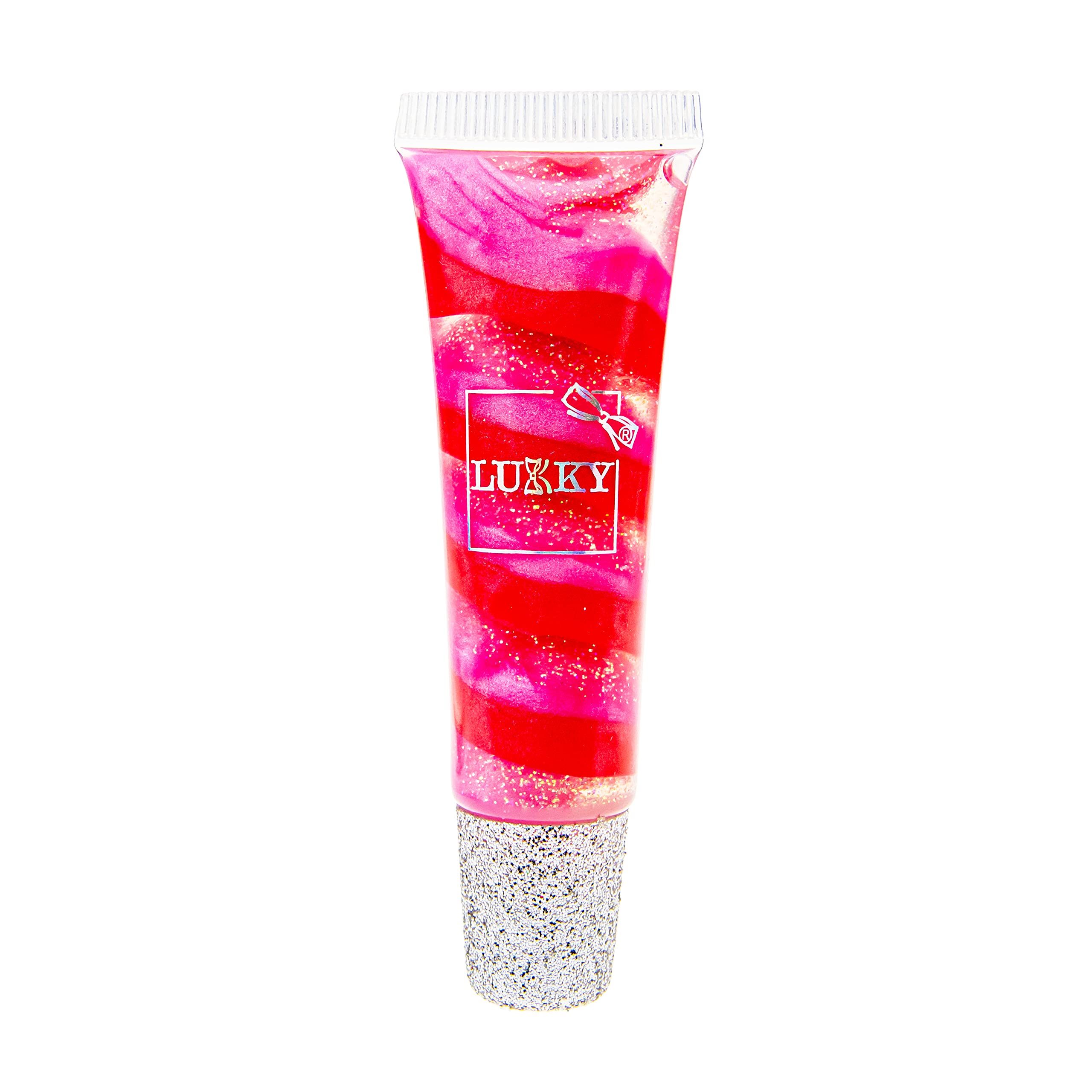 LukkyLipgloss (13ml) (Strawberry Souffle)