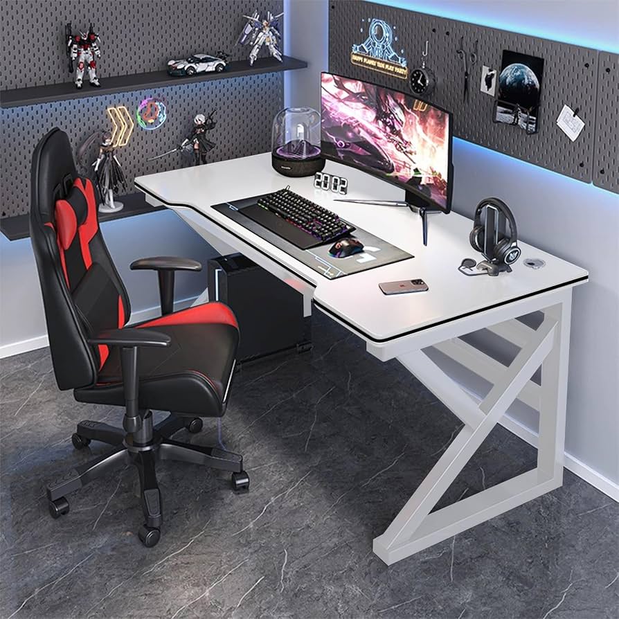 木製 ゲーミングデスク/PCデスク 幅80/100cm×奥行50cm Amazon | 木製 ゲーミングデスク/PCデスク 幅80/100cm×奥行50cm 簡単