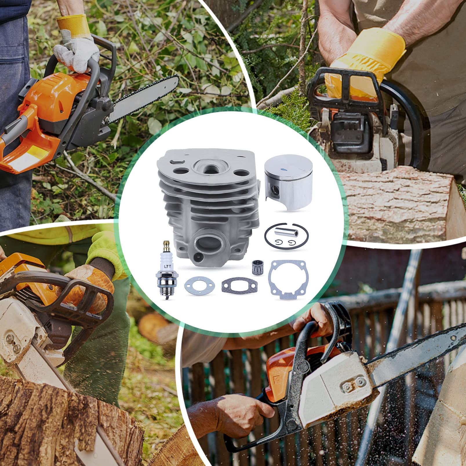 3 Pezzi Lotto 46 Mm X 1,5 Mm Anello Pistone, For Husqvarna - Foto 8