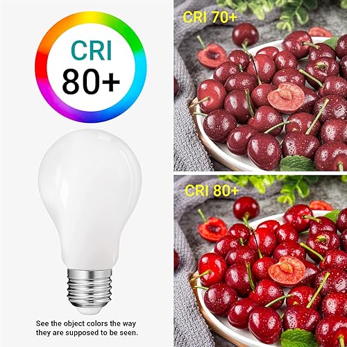 Miniatura 6 de Bombillas de 3 vías, bombillas LED A19 E26 de 6 W, 3000 K, blanco suave, equivalente a 53060 vatios, bombillas regulables de tres vías para lámparas