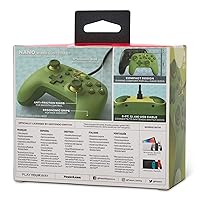 Vista 10 de PowerA Nano Wired Controller for Nintendo Switch - Toon Link, Nintendo Switch - OLED Model, Gamepad, game controller, Compact, Smaller, Portable