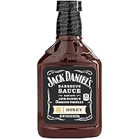 Vista 1 de Jack Daniel's Salsa barbacoa de miel (botella de 19 onzas)