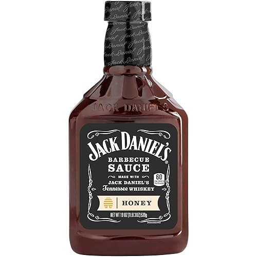 Jack Daniel's Salsa barbacoa de miel (botella de 19 onzas) disponible en Yaxa Colombia