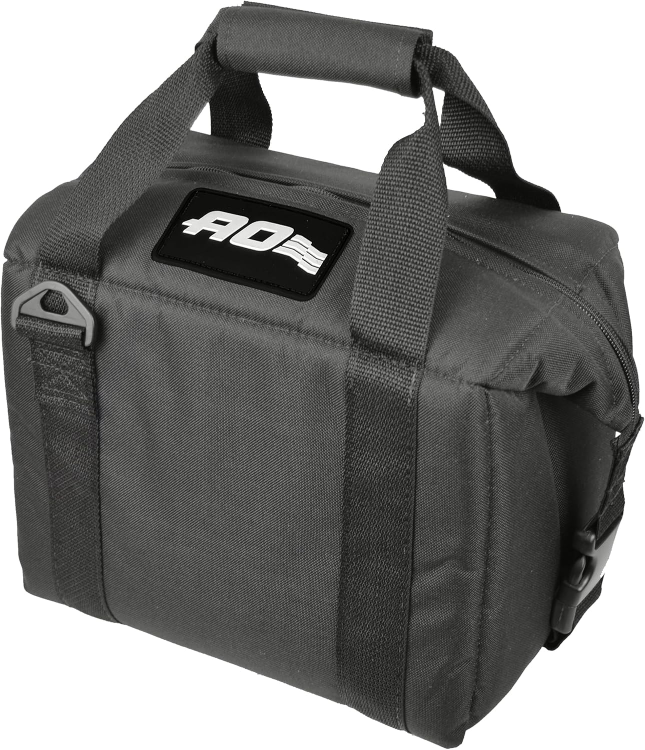 AO Coolers Original Soft-Sided Cooler Bag, Leak Proof, Insulated, Lunch & Travel Size, Black, 9-Can, Made in The USA