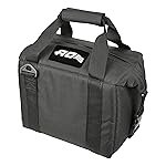 AO Coolers Original Soft-Sided Cooler Bag, Leak Proof, Insulated, Lunch & Travel Size, Black, 9-Can, Made in The USA