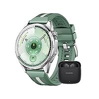 HUAWEI WATCH GT 6 46 mm Verde + FreeBuds SE 3 Nero, Smartwatch
