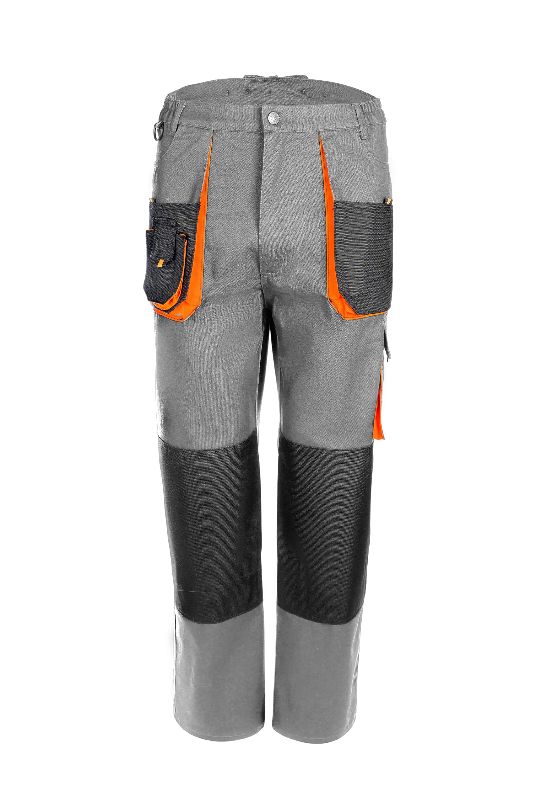 Pantaloni da Lavoro Uomo Elasticizzati | Abbigliamento Cargo Multitasche con Ginocchiere | Pantalone Trekking Pittori Meccanico Elettricista