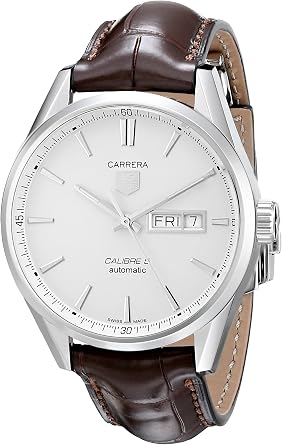 TAG Heuer Mens WAR201B.FC6291 Carrera Analog Display Swiss Automatic Brown Watch