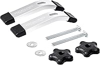 Vista 2 de T-Track Abrazaderas de sujeción, 6-3/8 pulgadas de largo x 1-1/4 pulgadas de ancho - carpintería y abrazaderas - anodizado con chorro de arena fina