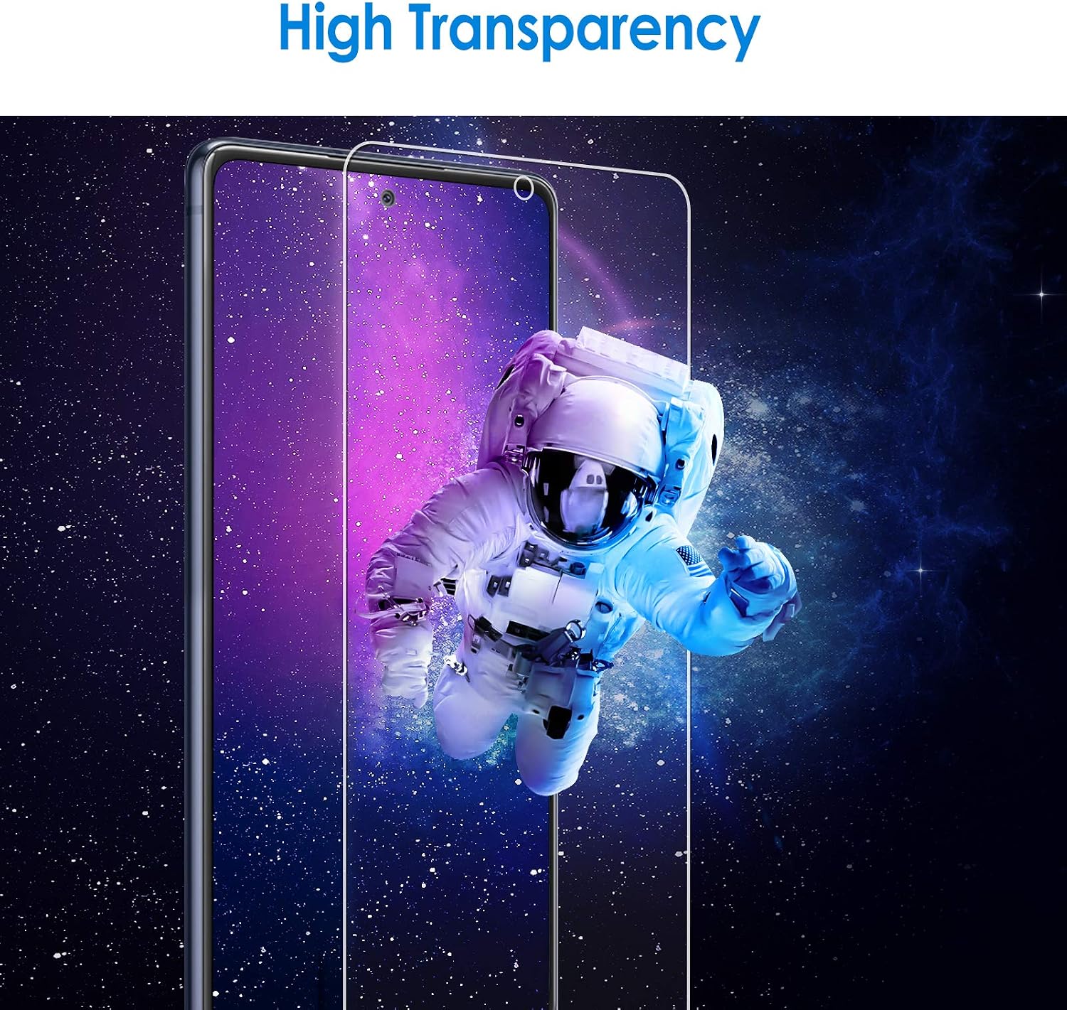 JETech Screen Protector Compatible with Samsung Galaxy S20 FE 6.5-Inch, Tempered Glass Film, 3-Pack