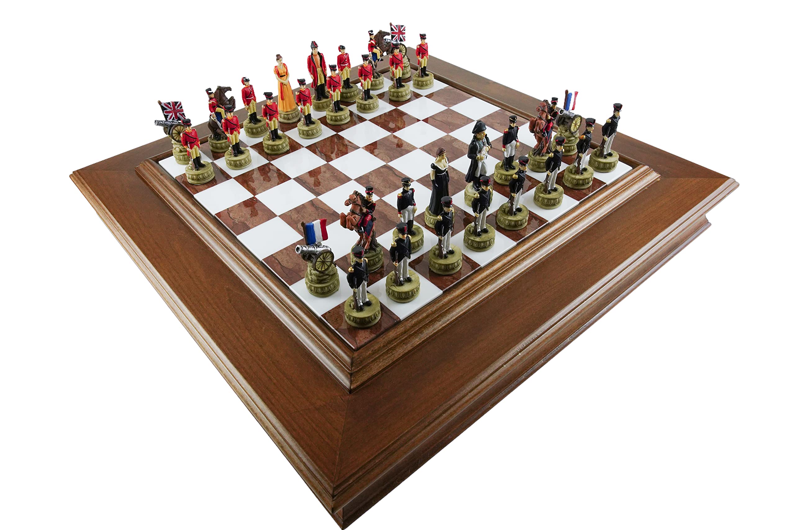 Amazon.com: Hand Painted Napoleon & The Duke of Wellington