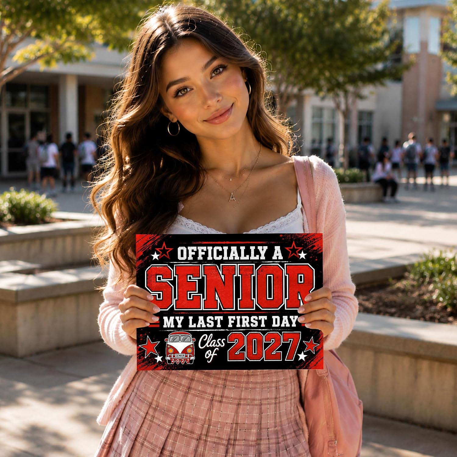 Senior 2027 Decorations Back to School Supplies Party My Last First Day image 3