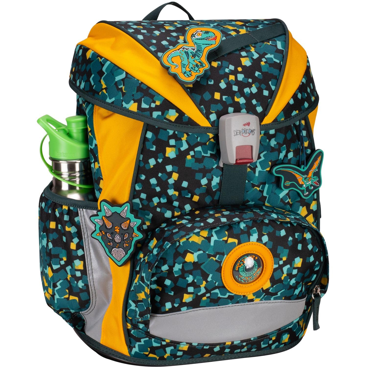 DerDieDas ErgoFlex Dino Time - Set da 5 pezzi, Dino Time, ErgoFlex Set