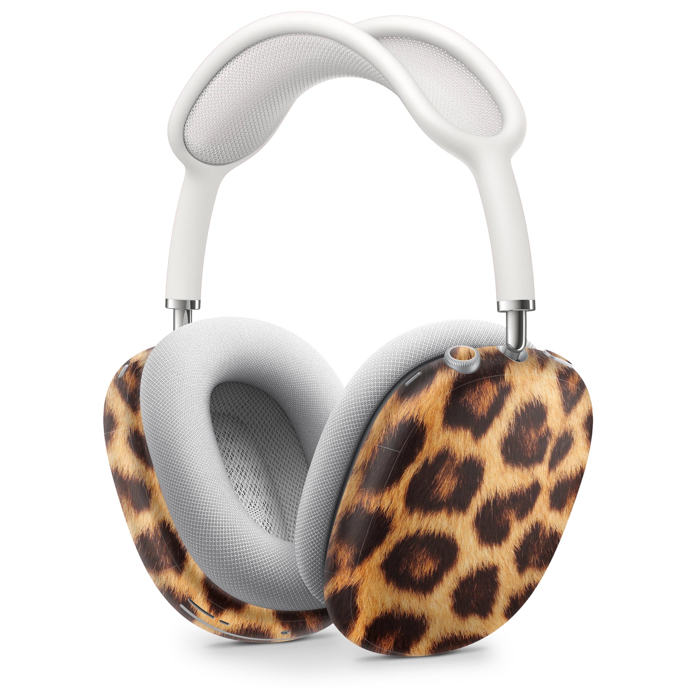 DesignSkinz - Skin Decal Protective Scratch Resistant Vinyl Wrap - Compatible with AirPods Max Headphones - Real Cheetah Print