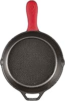 Vista 3 de Lodge Soporte de mango caliente de silicona - Soporte de mango caliente apto para lavavajillas diseñado para sartenes de hierro fundido Lodge de 9