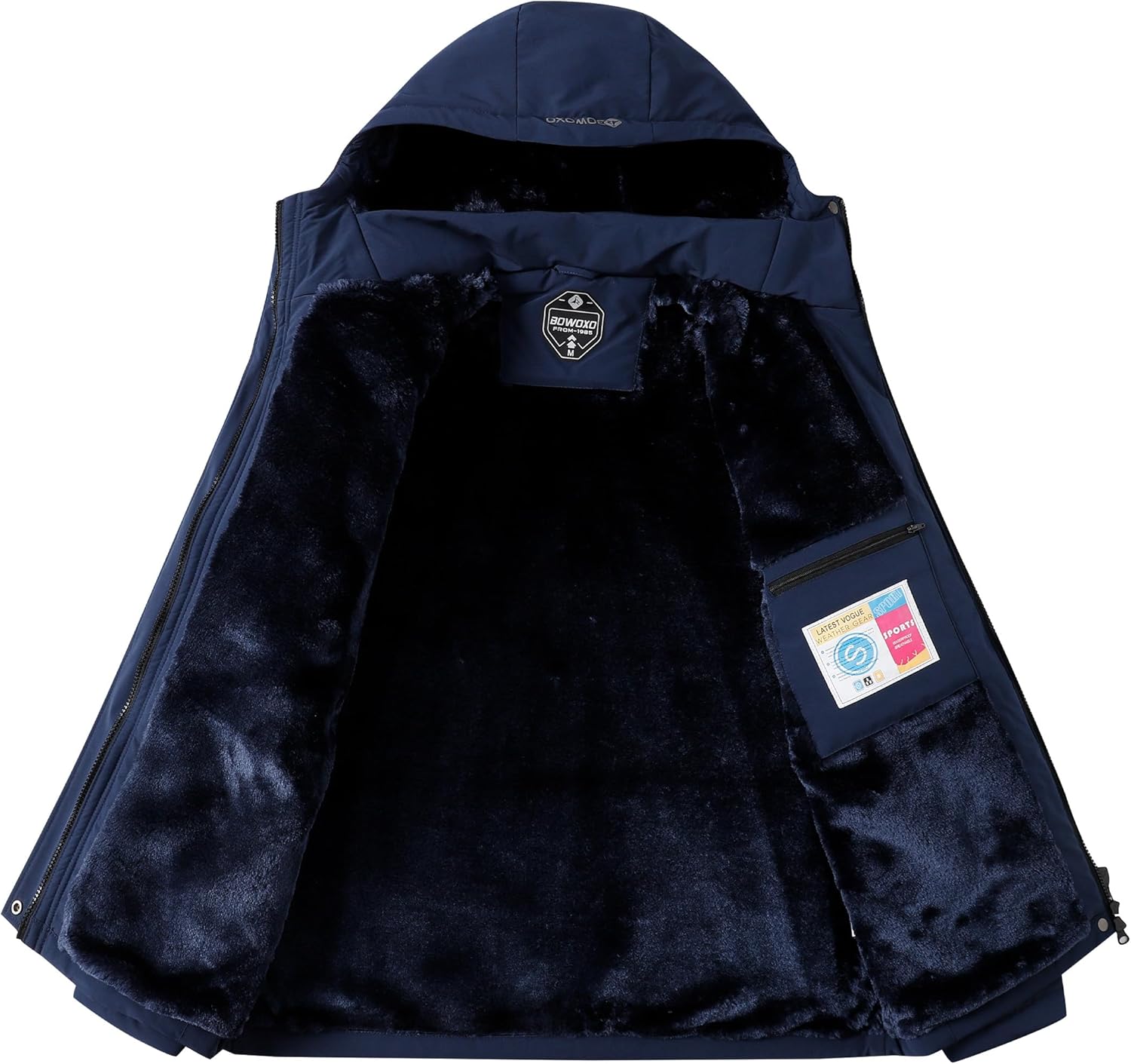 Women's Waterproof Snow Ski Jacket Warm Winter Coat Insulated Snowboarding Jacket Softshell Hiking Jacket - Image 4