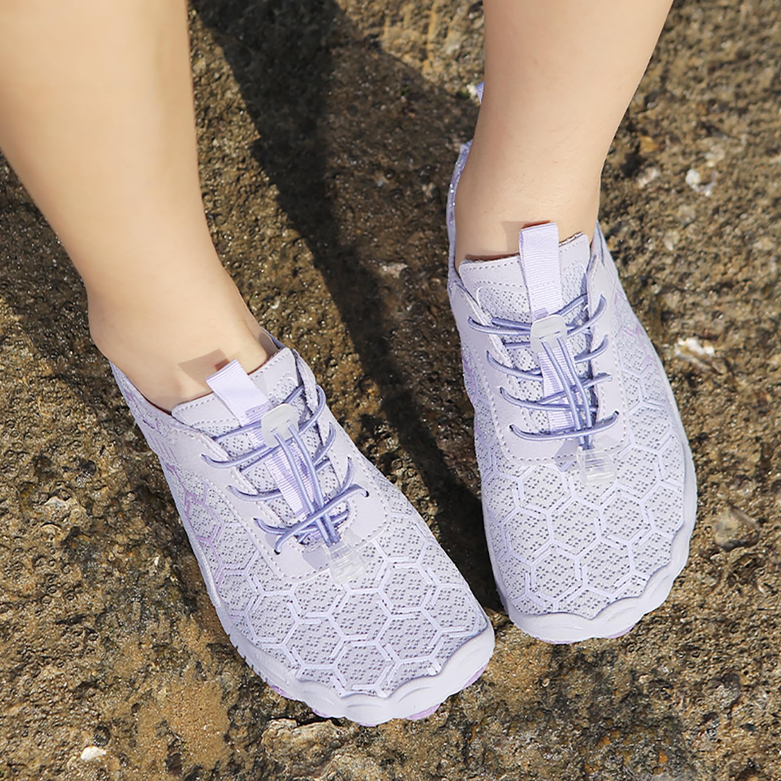 Barfußschuhe Damen Herren Breite Zehenbox Wasserschuhe Barfußtrainer Frauen Männer zum Wandern Laufen Fitnessstudio Strand Surfen Fahren