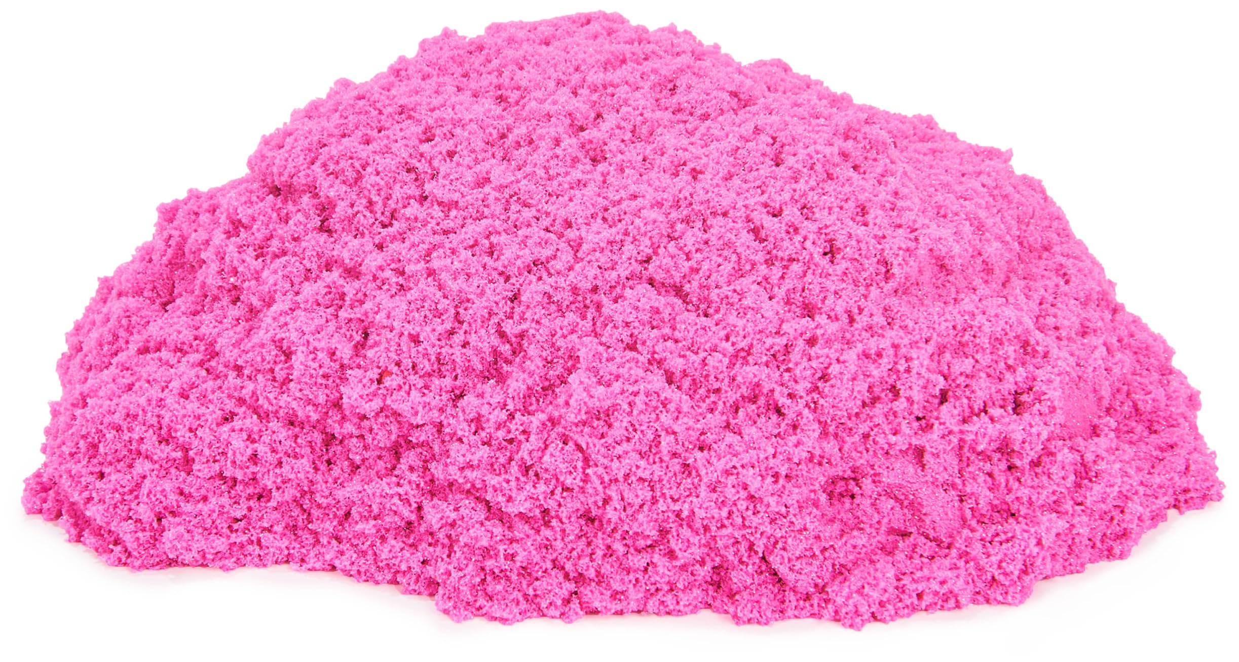 Kinetic Sand, Crystal Pink 907 g połyskującego piasku kinetycznego (opakowanie może się różnić) do zgniatania, mieszania i formowania, zabawki sensoryczne dla dzieci w wieku od 3 lat