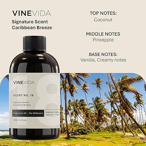 Miniatura 57 de VINEVIDA Aceite aromático de madera de teca de caoba para difusores de aire frío, aceites esenciales para recarga de aceite difusor y ambientador
