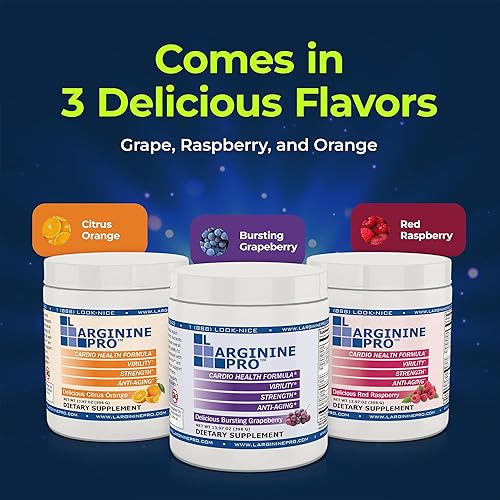 Vista 7 de L-arginine Pro, Suplemento de L-arginina - 5,500 mg de L-arginina Plus 1,100 mg de L-citrulina