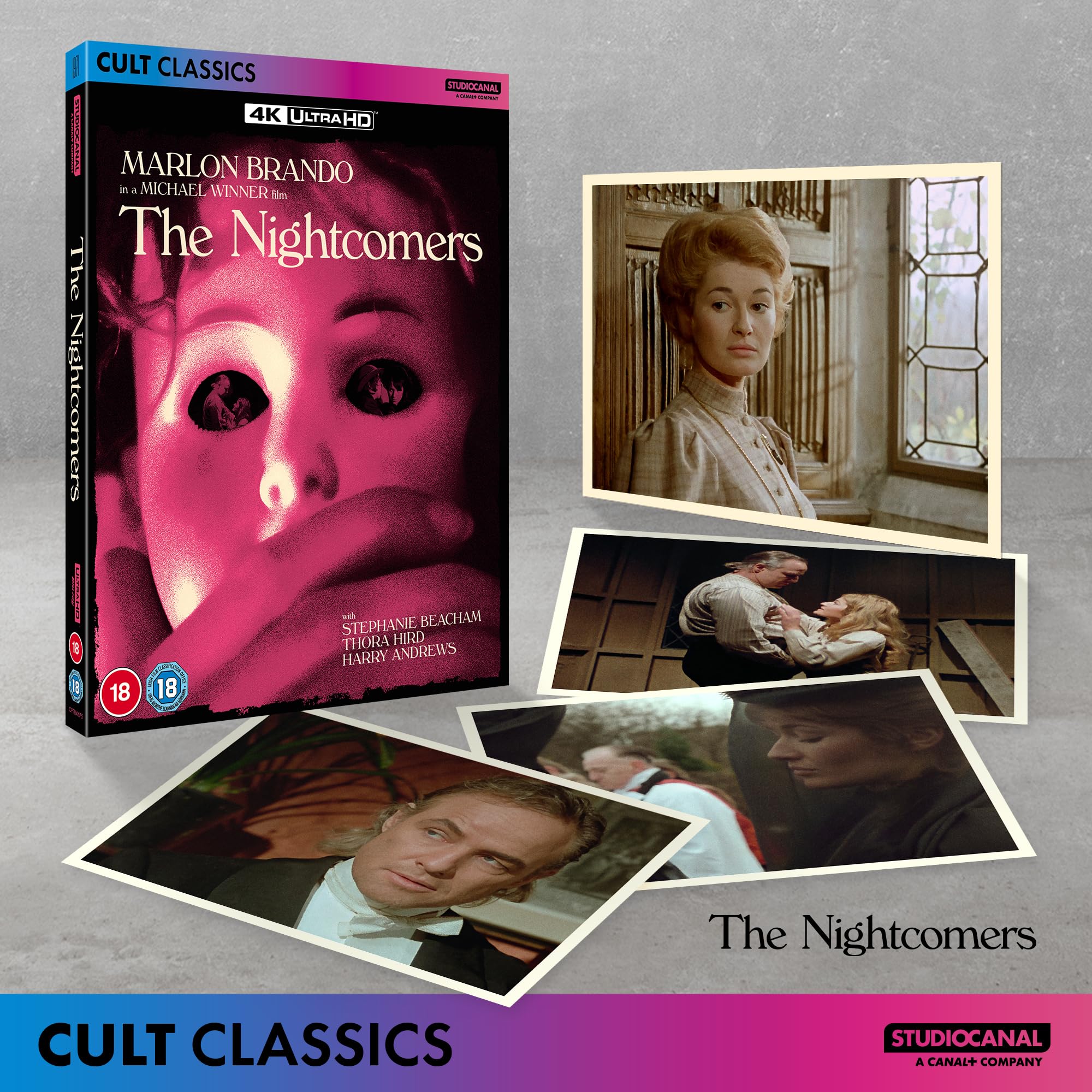 The Nightcomers (Cult Classics) [Blu-ray] [Region A]
