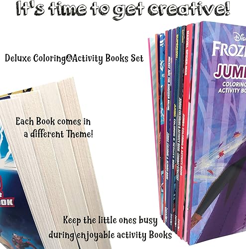 Miniatura 4 de Marvel Superheroes Avengers, Spiderman Ultimate Fun Arts Crafts - Juego de calcomanías para colorear y actividades, papel perforado, juego educativo