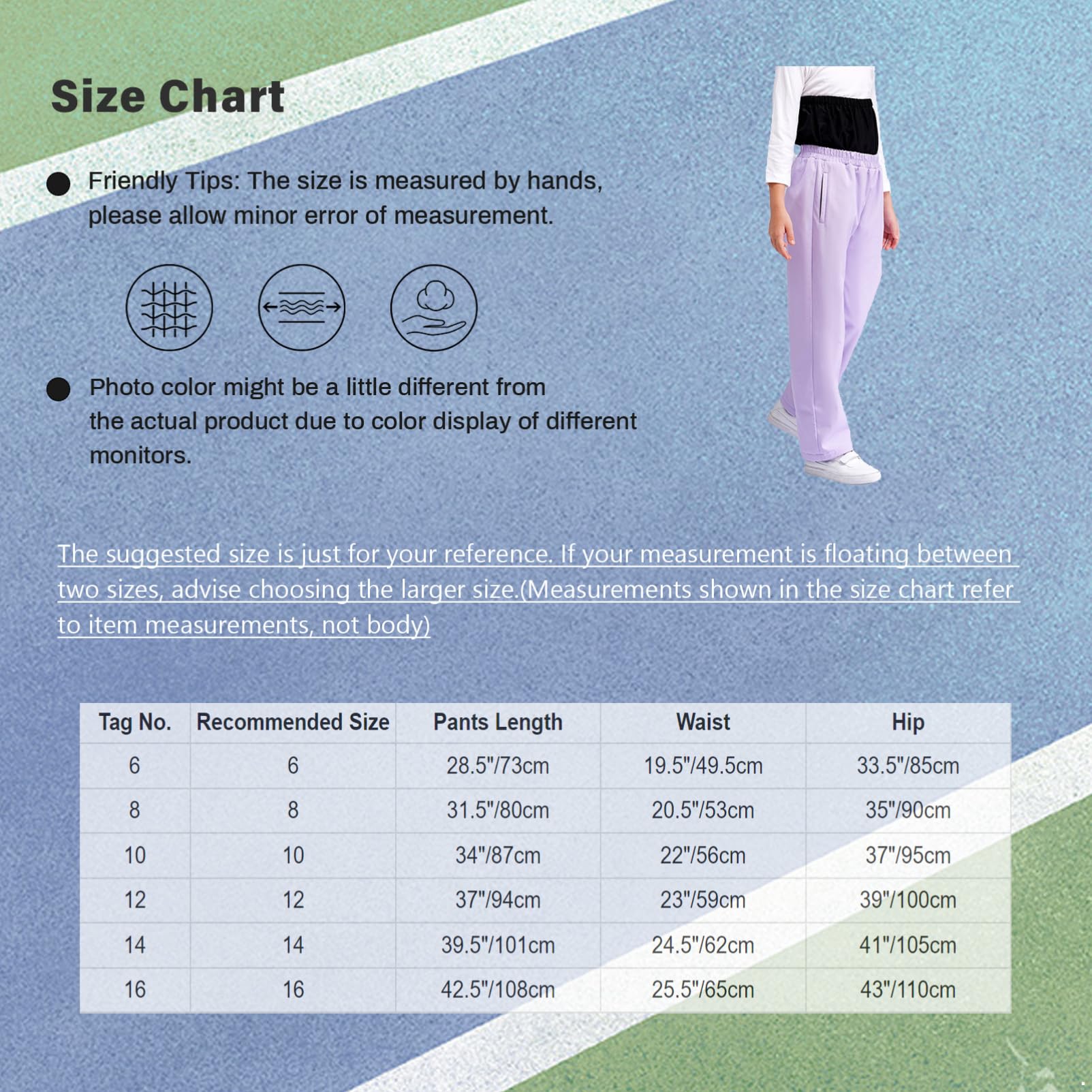 CHICTRY Pantalon Ski Enfant Fille Polaire Chaud Pantalon Thermique d'hiver Coupe-Vent Pantalon Softshell Combinaison de Neige