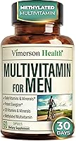 Vista 11 de Multivitamínico para hombres – Multivitamínicos y multiminerales esenciales para hombres 60 cápsulas líquidas con vitamina B12, A, D, C, zinc